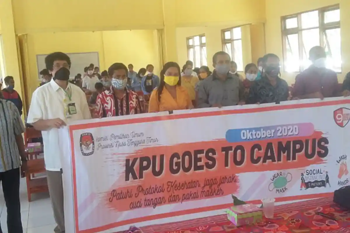 Mahasiswa STISIP Fajar Timur Siap Sukseskan Pilkada Damai di Malaka