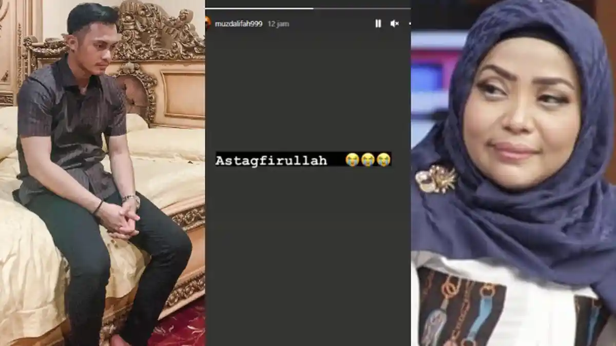 'Astaghfirullah' Tangis Muzdalifah Pecah, Istri Fadel Islami Mendadak Bahas Perselingkuhan: Karma!