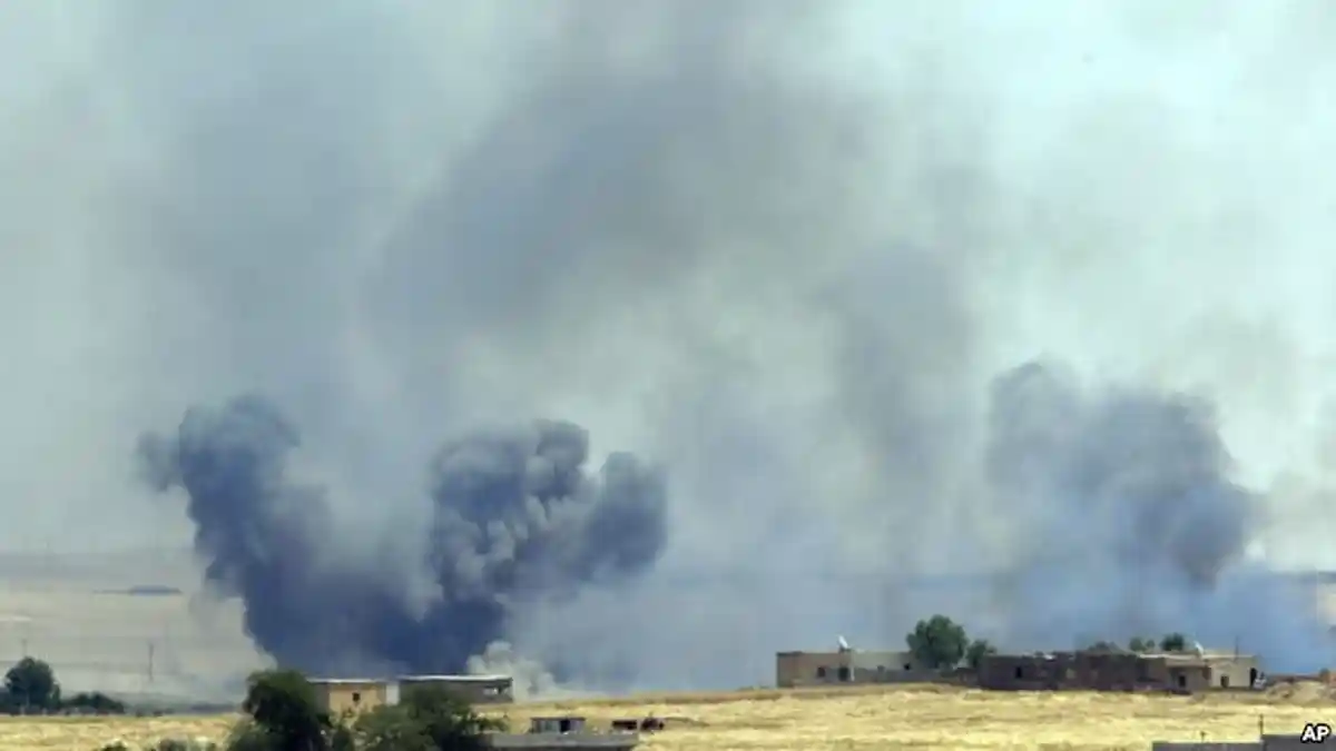 Pejuang Kurdi Dekati Sebuah Kubu ISIS di Suriah