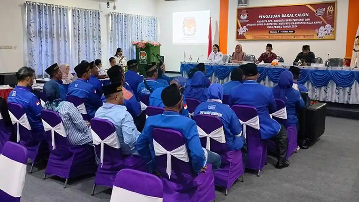 Partai Demokrat Raja Ampat Optimis Pertahankan Sembilan Kursi di Legislatif