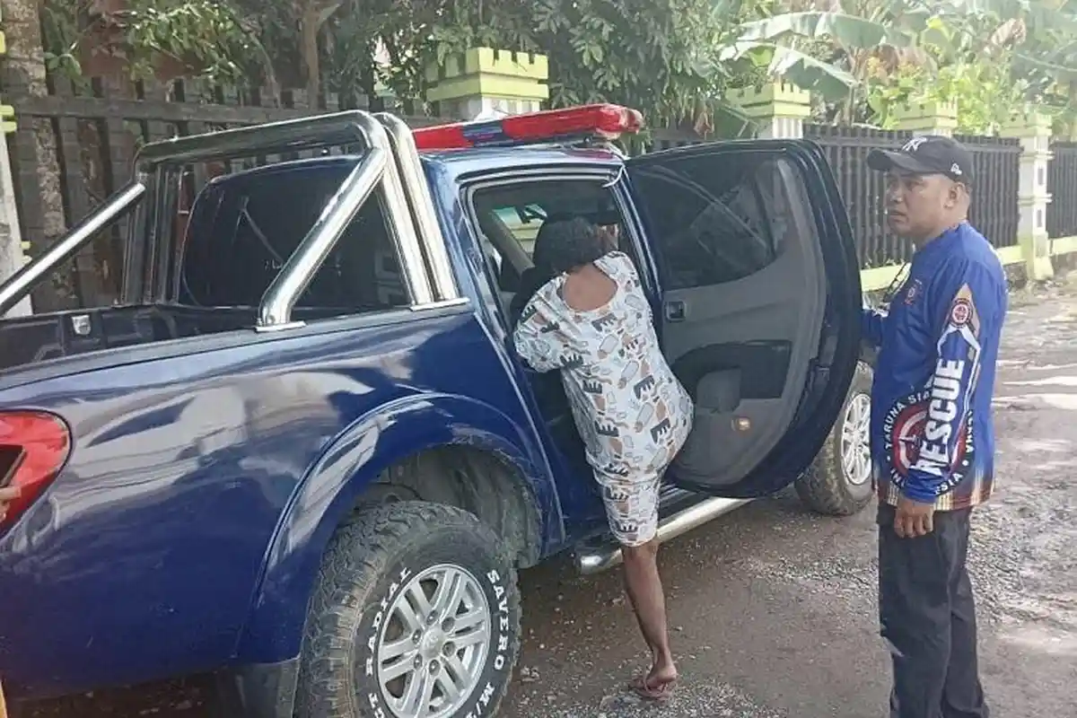 Kerap Resahkan Warga, Dinsos Mamuju Amankan 1 ODGJ Pernah Kabuar dari RS Dadi Makassar