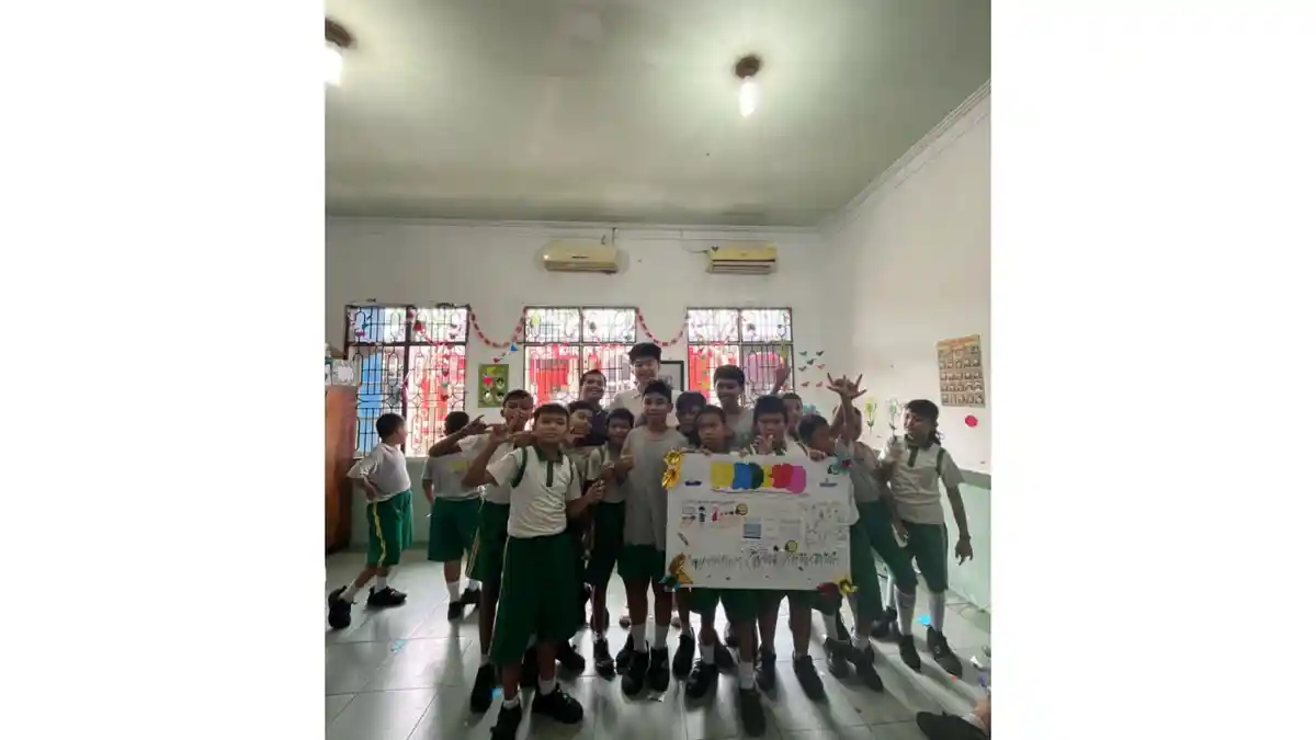 Melalui Gemilang, Delegasi SSEAYP 2024 di Medan Ajak Siswa SD Giat Menulis