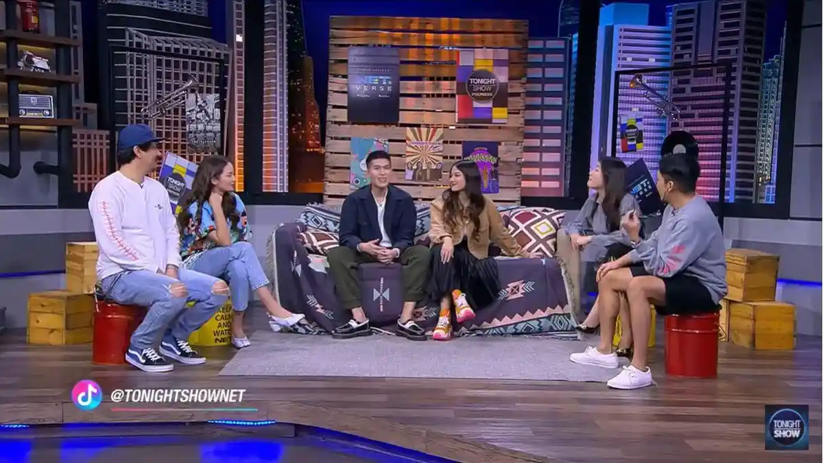 Desta Kagum dengan Perubahan Gaya Julian Jacob saat Hadir di Tonight Show