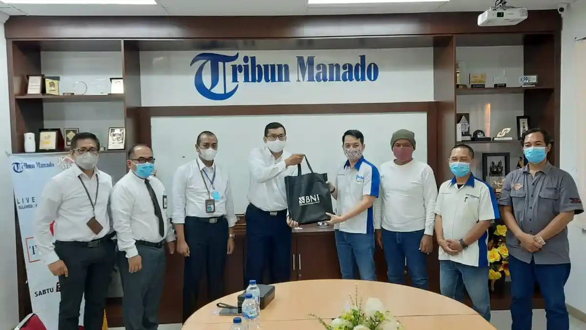 BNI Kanwil Manado dan Tribun Manado Kompak Bangun Sulawesi Utara