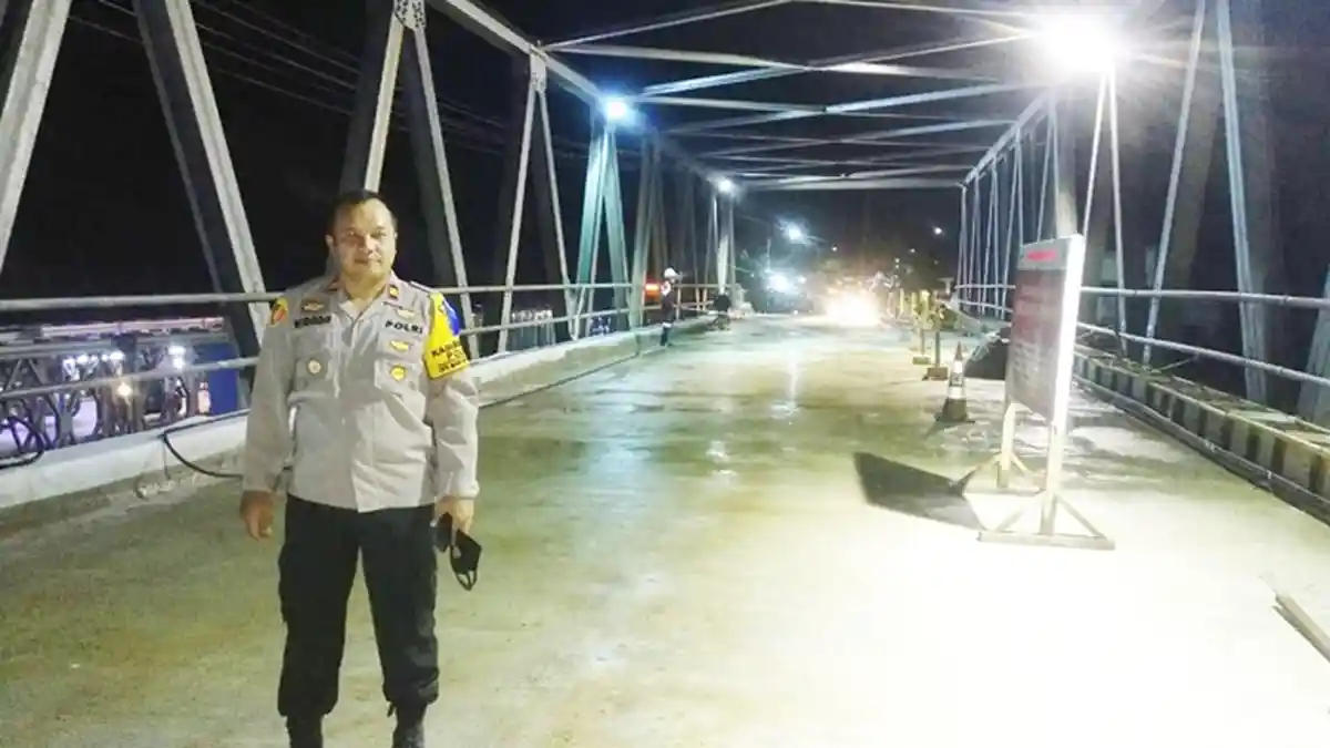 Kabar Baik, Jembatan di Mataraman Kabupaten Banjar Kalsel Dapat Dilintasi