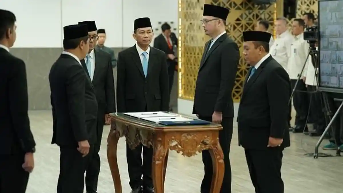 Menteri Imipas Lantik Dirjen Imigrasi, Staf Ahli Menteri Bidang Pelayanan Publik dan Reformasi Hukum