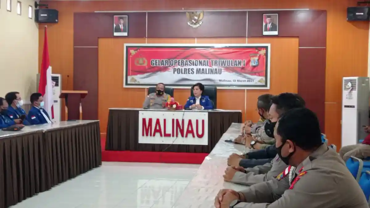 DPC Partai Demokrat Malinau Datangi Polres, Sampaikan Aduan dan Minta Perlindungan Hukum Pemerintah