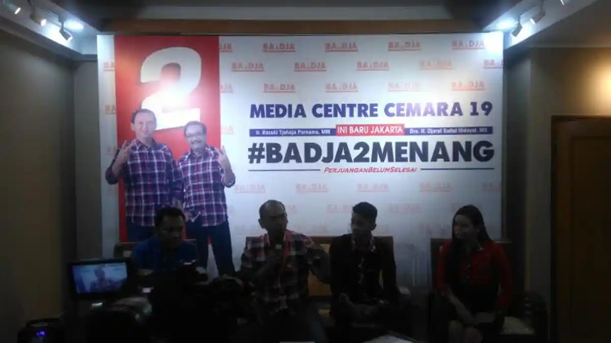 Tim Hukum Ahok-Djarot Protes ada Kampanye Hitam 'Tukang Gusur'