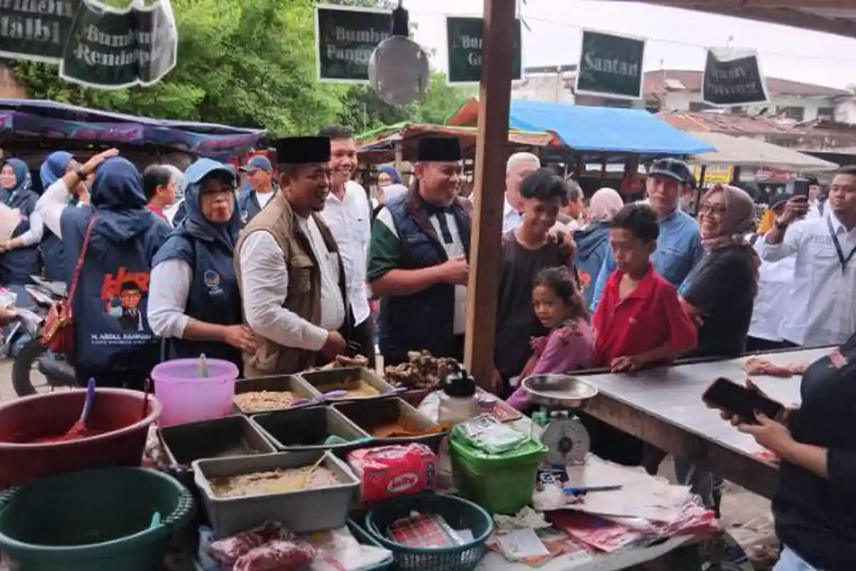 Blusukan ke Pasar Talang Banjar Jambi, Cara Cawako H Abdul Rahman Serap Aspirasi Pedagang dan Warga