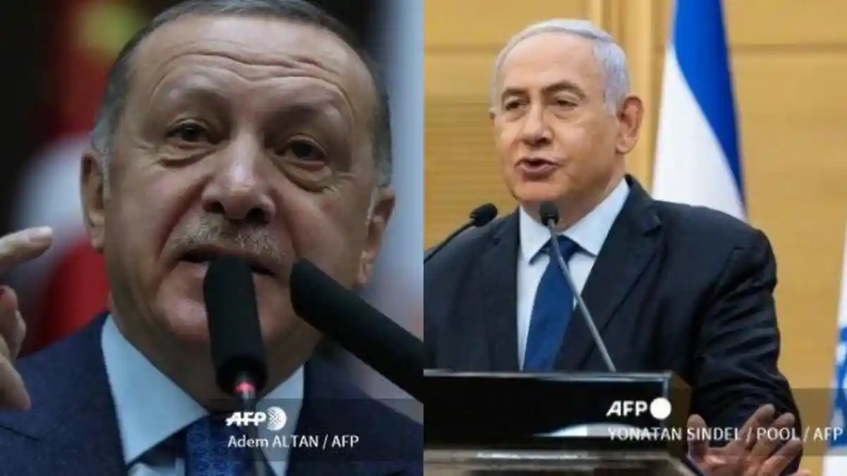 Pertama Kali dalam Sejarah, Erdogan dan PM Israel Netanyahu Bertemu Langsung
