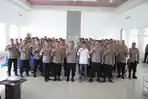 Dirbinmas Polda Lampung Beri Pembinaan Bhabinkamtibmas Pesawaran