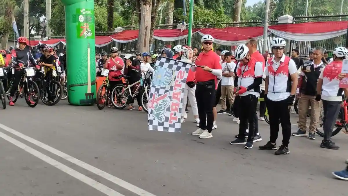 Fun Bike Merdeka jadi Penutup Rangkaian Perayaan HUT ke-78 RI yang Diadakan Pemkot Jambi