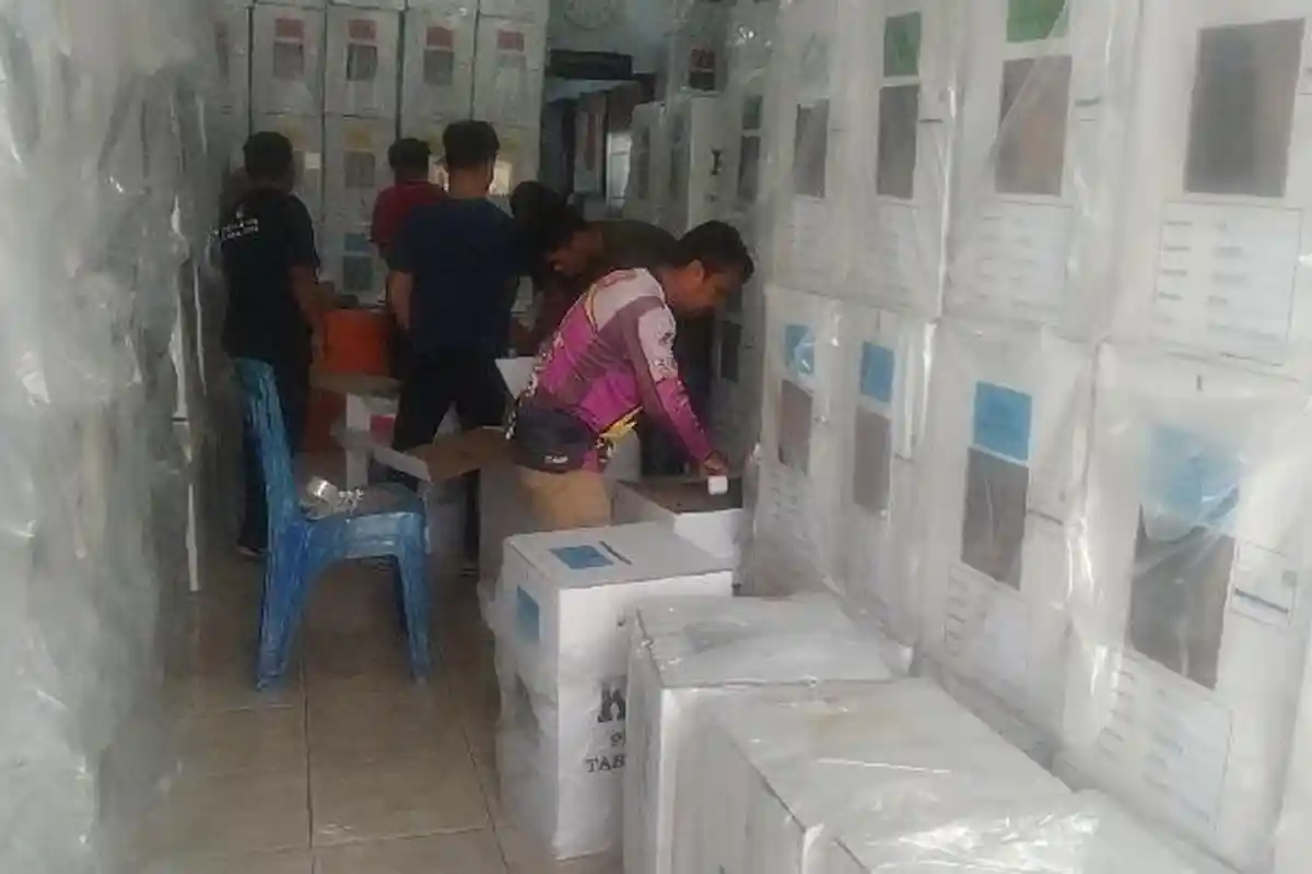 Penyebab Pencoblosan 2 TPS di Muna Barat Dihentikan, Diduga Surat Suara Tertukar di Kantor KPU Mubar