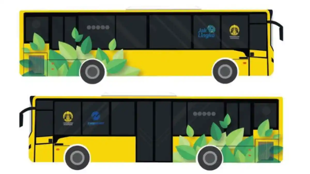 Transjakarta Siapkan 2 Desain Bus Kuning UI, Mulai Beroperasi pada 1 Agustus 2019