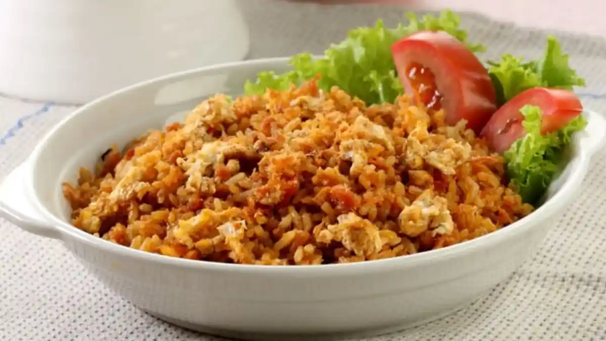 Resep Nasi Goreng Pedas Abon Ayam, Wanginya Bikin Lapar, Sarapan Jadi Lebih Berselera