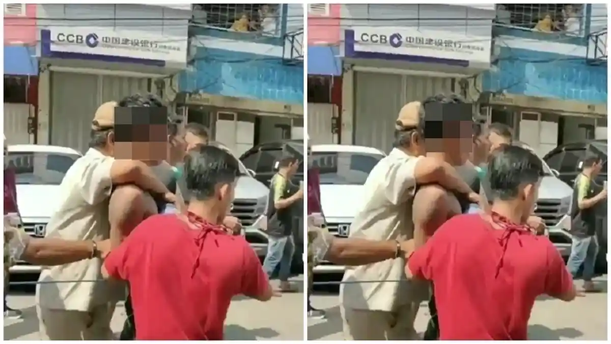 Viral Video Seorang Copet di Pasar 16 Ilir Palembang Dihajar Massa, Resedivis dari Muarenim