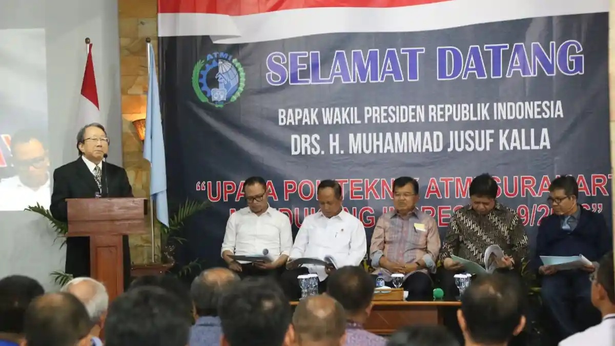 Wapres JK Minta Menaker Genjot Pelatihan Vokasi