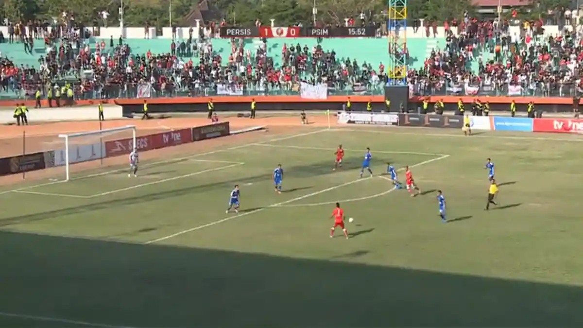 LIVE STREAMING Persis Vs PSIM, Crhistian Gonzales Cs Tertinggal Melalui Eksekusi Penalti
