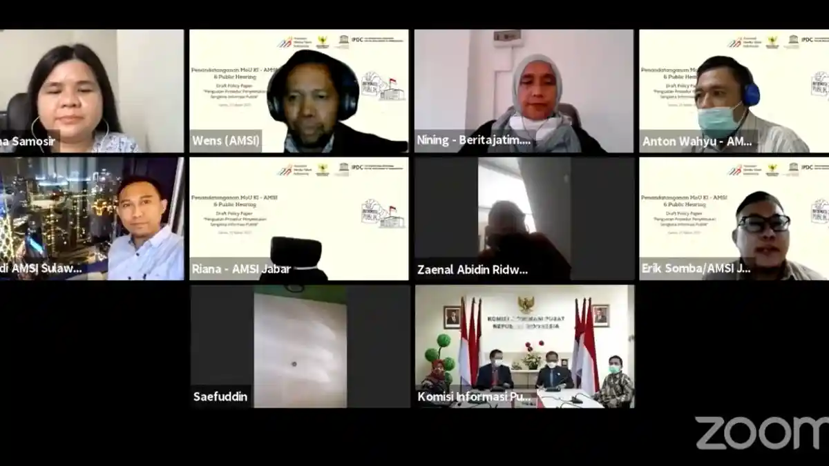 KIP dan AMSI Tandatangani MoU Peran Media Siber Mendorong Keterbukaan Informasi Publik