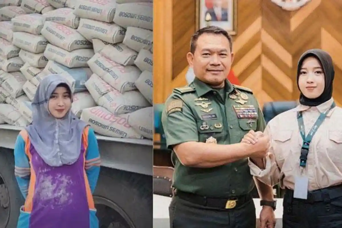 KISAH LENGKAP Nuraini, Gadis Viral Angkat Sak Semen hingga Bisa Bertemu 3 Jenderal TNI AD