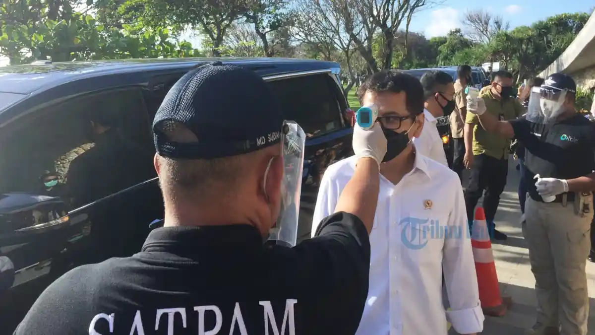 Menurut Menparekraf Secara Protokol Kesehatan Tatanan Baru Pariwisata di Bali Sudah Siap