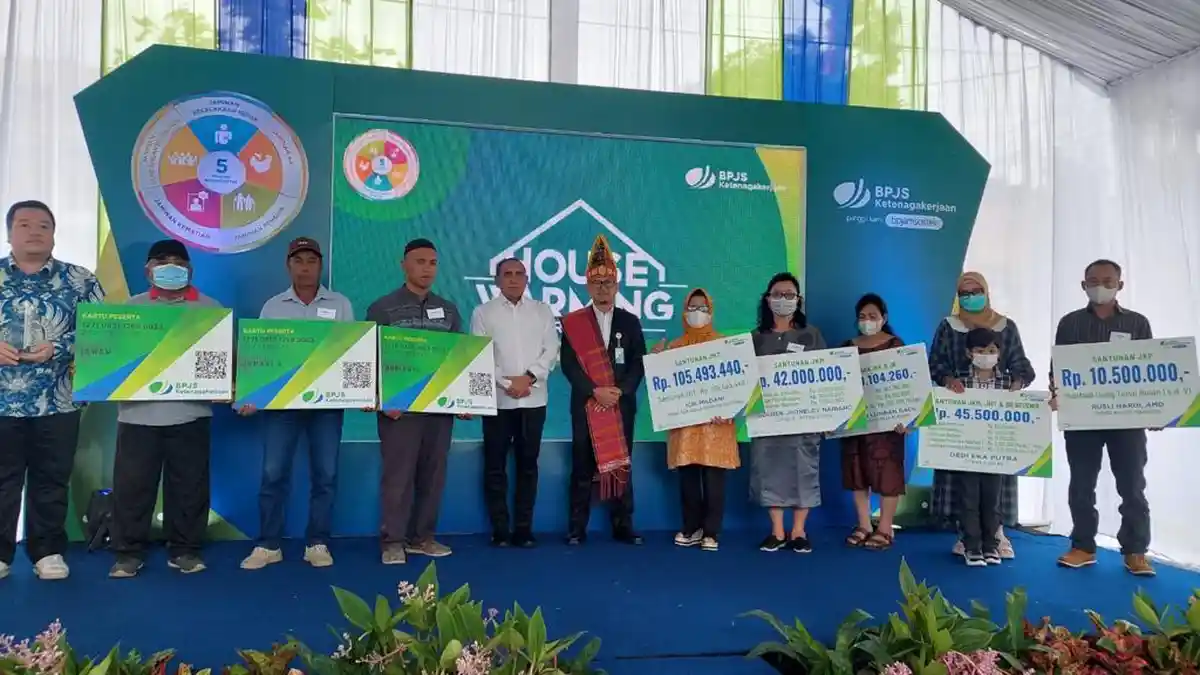 Kini Klaim BPJS Ketenagakerjaan via JMO hanya 5 Menit, Ini Pesan Gubernur Edy pada BPJS Sumbagut