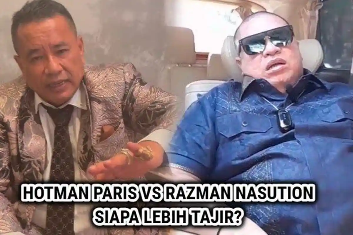 Adu Harta Kekayaan Hotman Paris VS Razman Nasution yang Tengah Berselisih: Siapa Pengacara Terkaya?