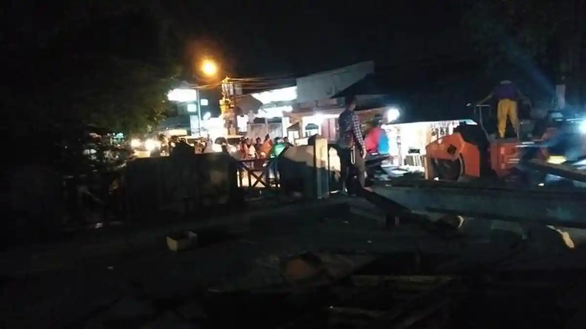 Pembangunan Jembatan Jalan Camar Depok Tuk Urai Kemacetan Dikebut