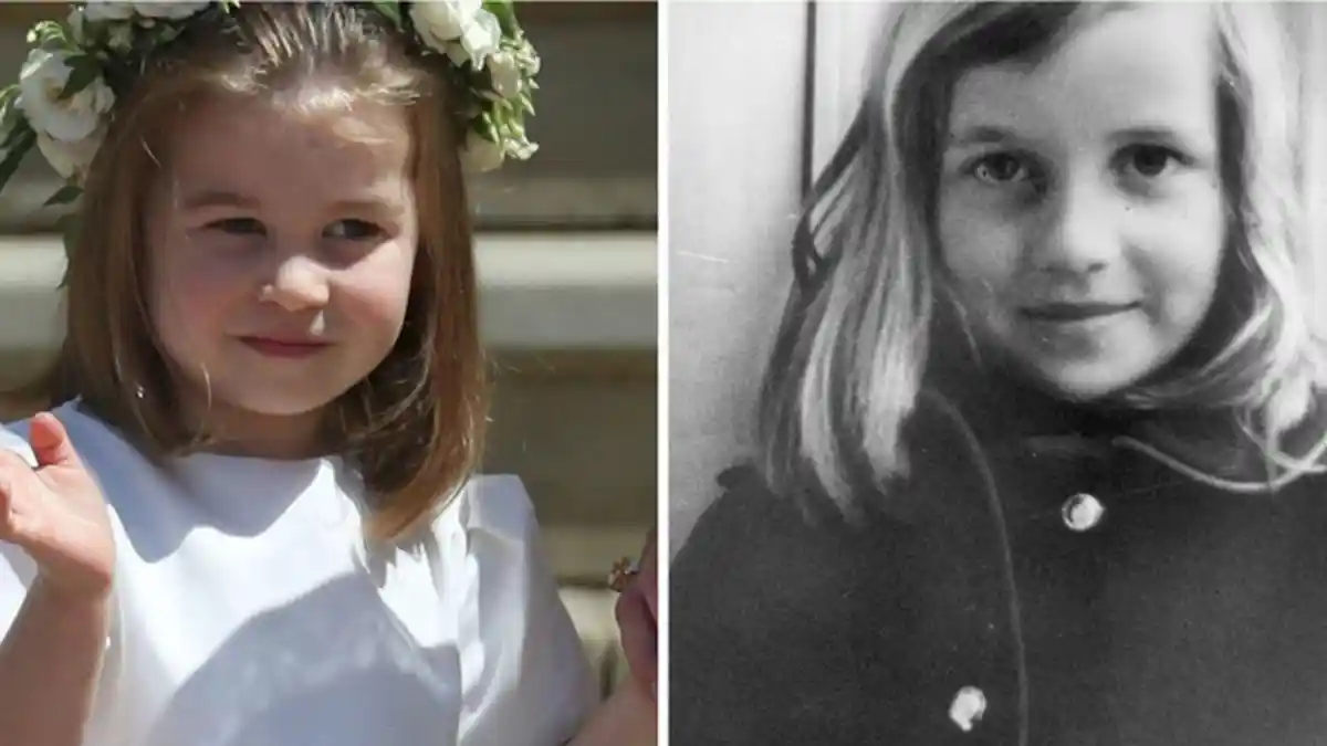 Foto Ini Jadi Bukti Jika Putri Charlotte Sangat Mirip dengan Lady Diana Masa Kecil!