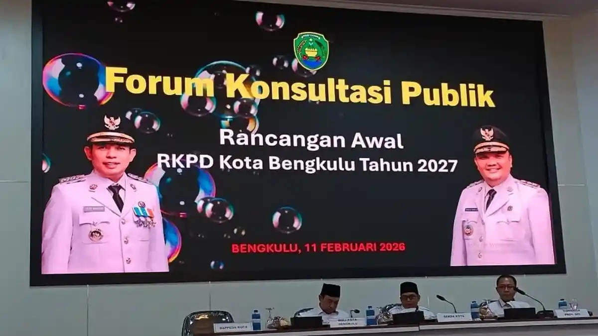 Pemkot Bengkulu Susun RKPD 2027, Fokus Infrastruktur dan Pemerataan ...