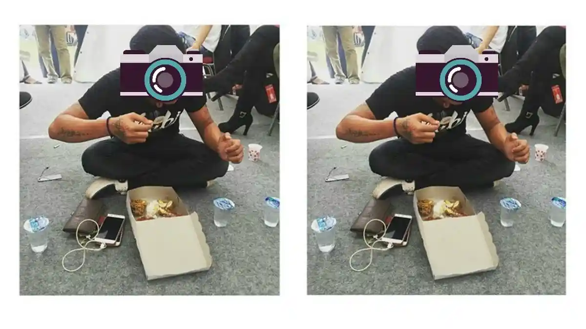 Apa Salah Andika, Makan Nasi Kotak di Lantai Begini Sampai Dibully
