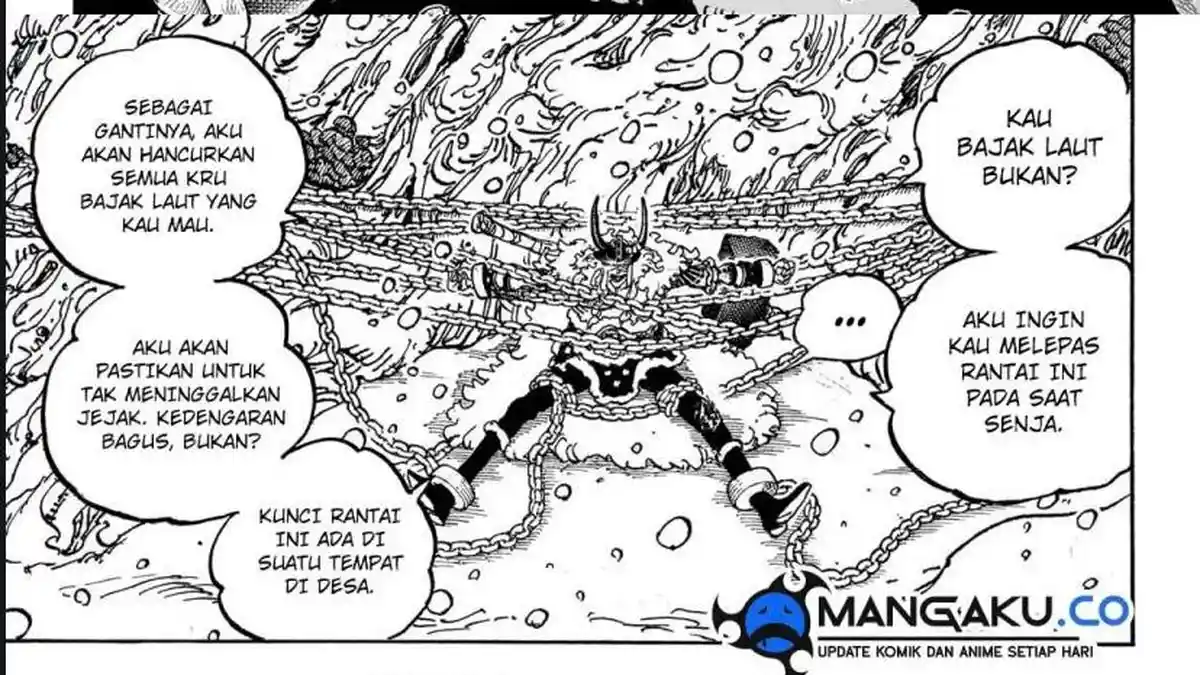 Spoiler Manga One Piece 1133: Dampak Perjanjian Luffy dengan Loki, Buat Topi Jerami Terpecah?