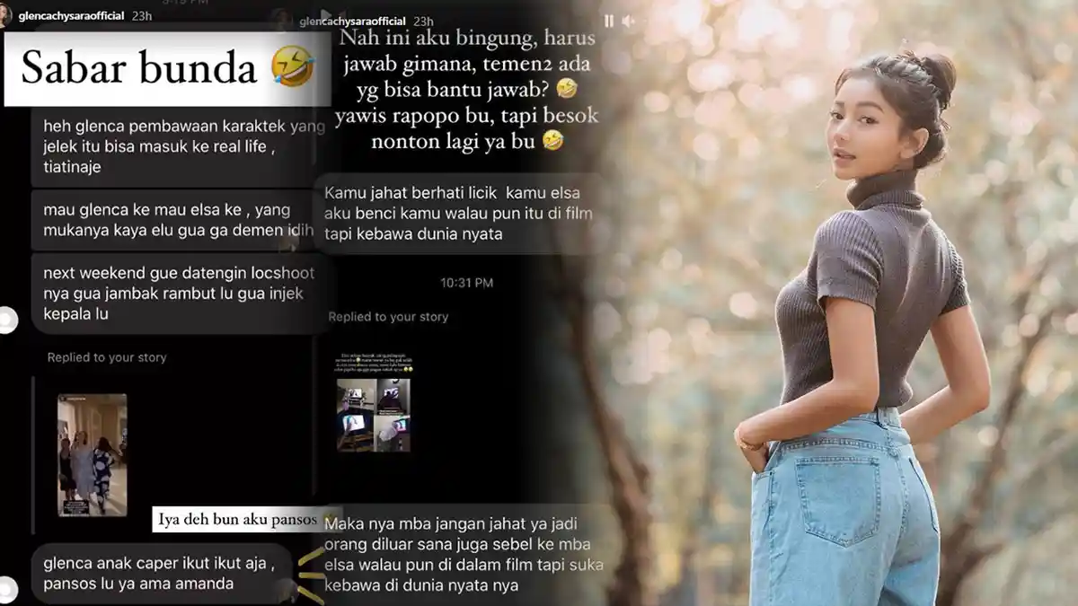 Artis Glenca Chysara Dapat Ancaman Gara-Gara Perannya sebagai Elsa di Ikatan Cinta