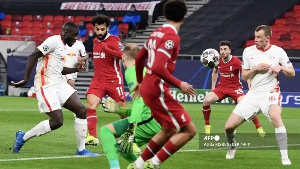 Hasil Liga Champions Liverpool vs RB Leipzig: Mohamed Salah Antar The Reds Ke Perempat Final