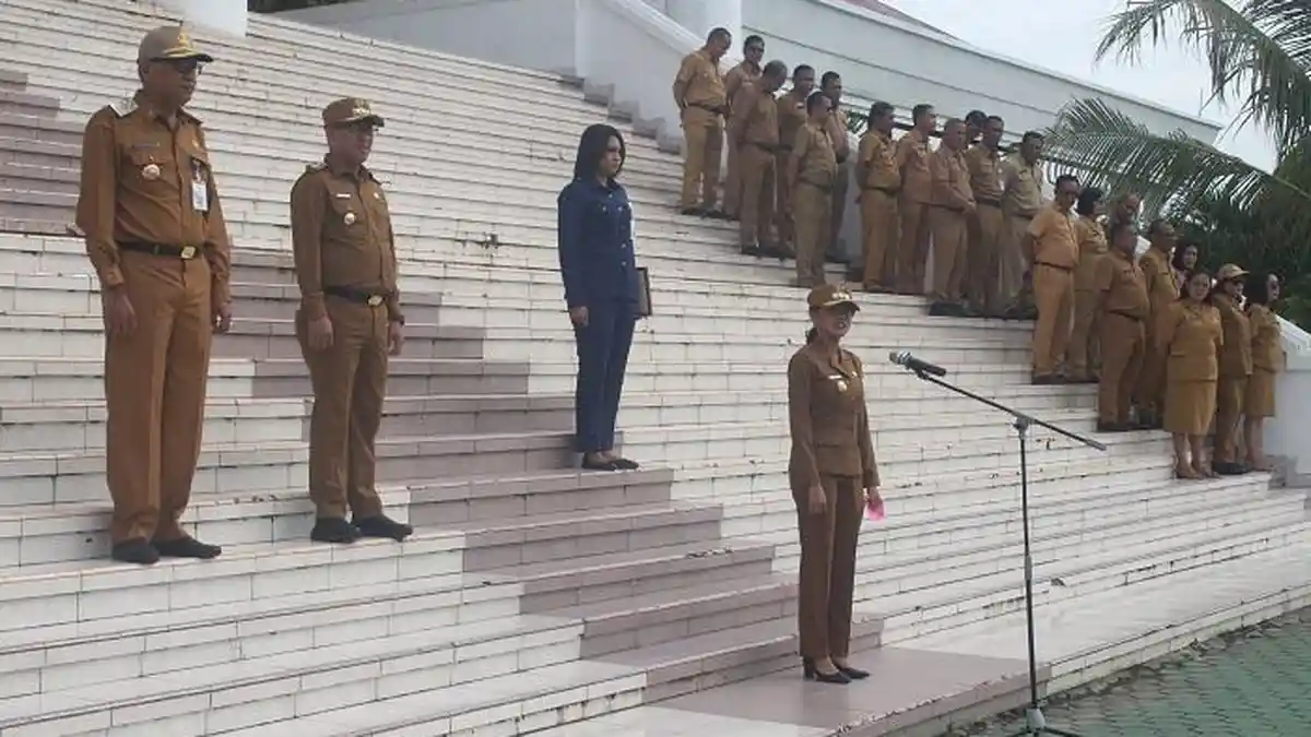 Pimpin Apel Pagi, Wakil Bupati Kupang Ingatkan ASN Utamakan Kewajiban 