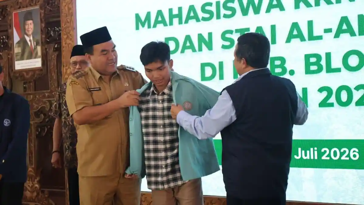 Mahasiswa IPB, UNS, dan STAI Al-Anwar KKN di Blora, Bupati Arief Minta Bantu Atasi Persoalan Desa - Tribunjateng.com