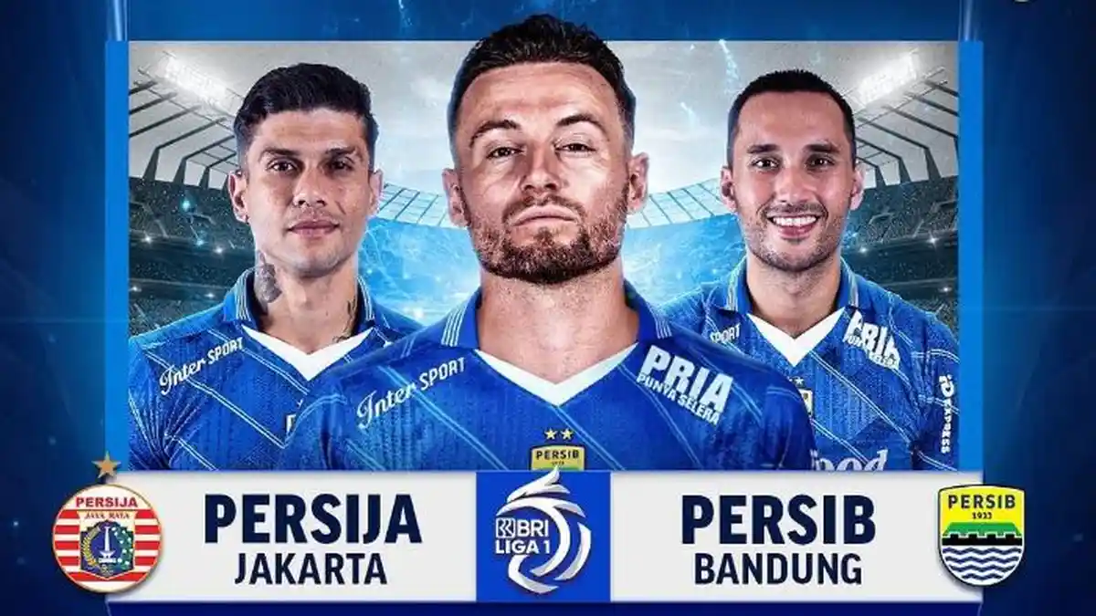 Live Streaming Indosiar Persija vs Persib Liga 1 Hari Ini, Link & Susunan Pemain di Sini