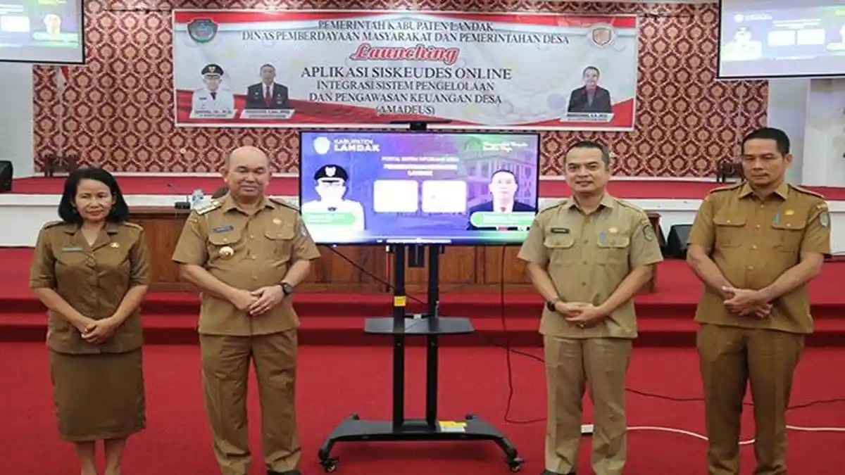 Siskeudes Online Diluncurkan di Landak