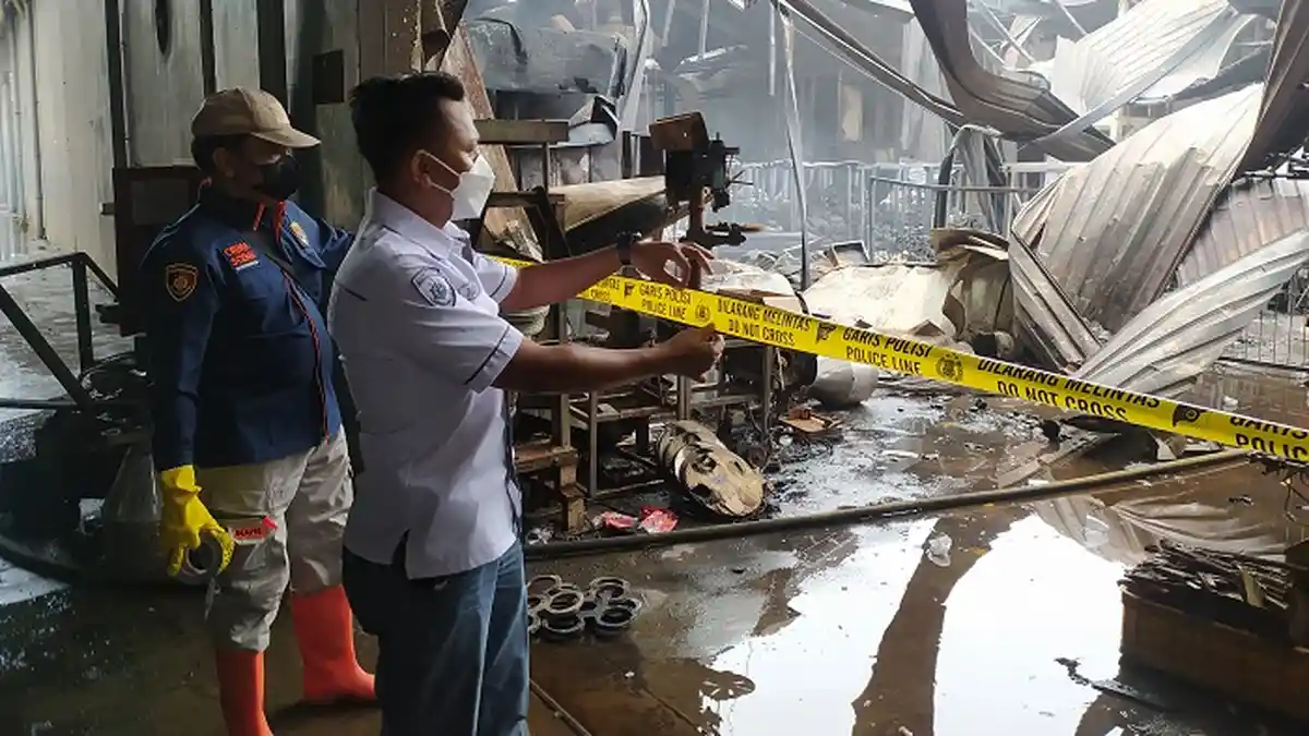 Polda Jateng Turun Tangan Selidiki Kebakaran di Pabrik Kacang Dua Kelinci Pati