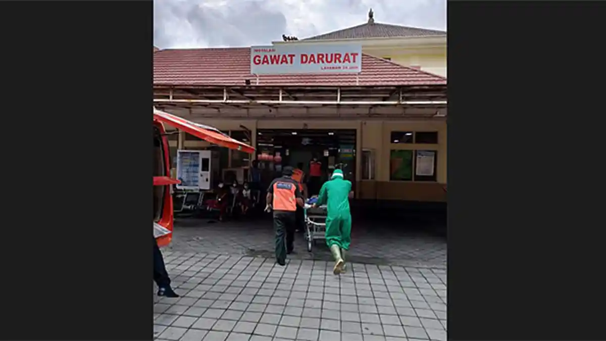 BOR 100 Persen Lebih, 68.3 Persen Bed di RSUD Wangaya Digunakan Merawat Pasien Covid-19