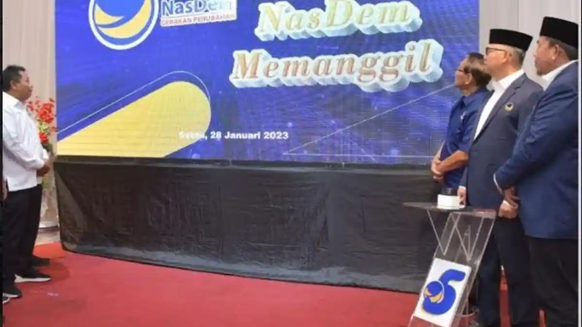NasDem Jambi Buka Pendaftaran Bacaleg DPR RI dan DPRD Provinsi