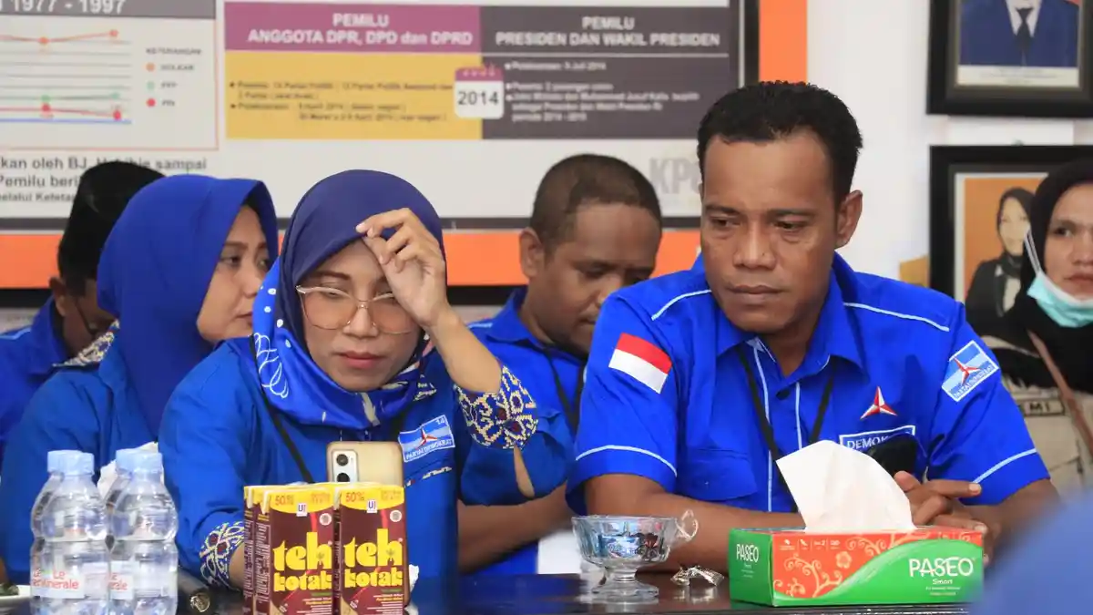 4 Pimpinan Parpol dì Tidore Gabung  Nyaleg Lewat Demokrat, Hasan Daud: Kami Optimis 7 Kursi
