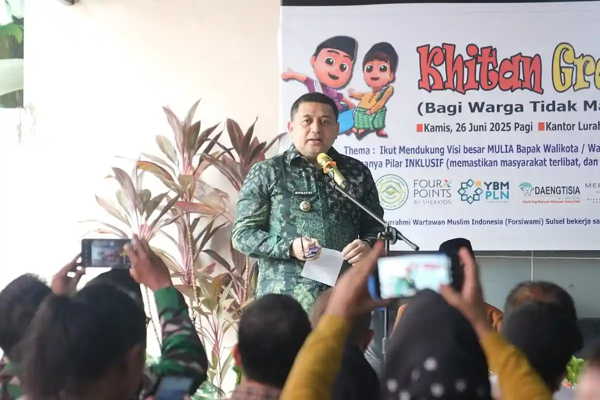 140 Anak Ikut Sunat Massal di Banta-bantaeng Hasil Kolaborasi FSWMI dan Pemkot Makassar