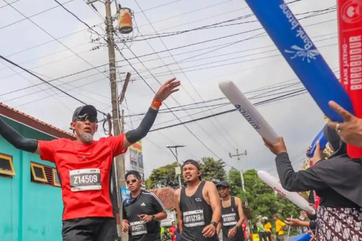 Borobudur Marathon 2025 Sukses Dihelat, Ekonomi Daerah Bergeliat