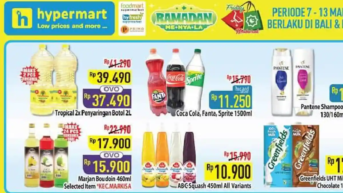 Rangkuman Promo Puasa 2025 di Superindo Hypermart Alfamart Indomaret, Aneka Minyak Goreng Diskon!
