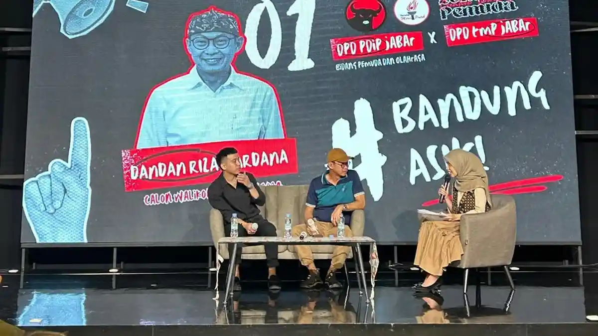 Jelang Debat Paslon Pilwakot Bandung, Paslon Dandan-Arif: Mengalir Seperti Air
