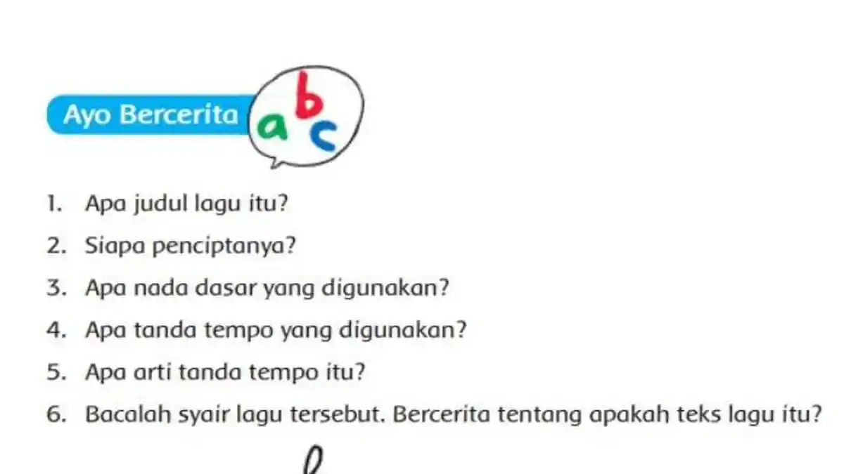 Kunci Jawaban Tema 8 Kelas 5 SD Halaman 36 Kurikulum 2013: Ayo Bercerita