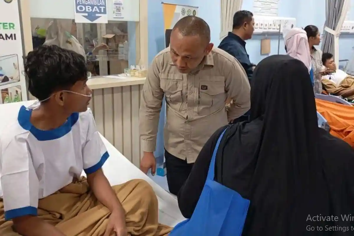 Kementerian HAM Kunjungi Korban Ledakan SMAN 72, Pastikan Penanganan Maksimal