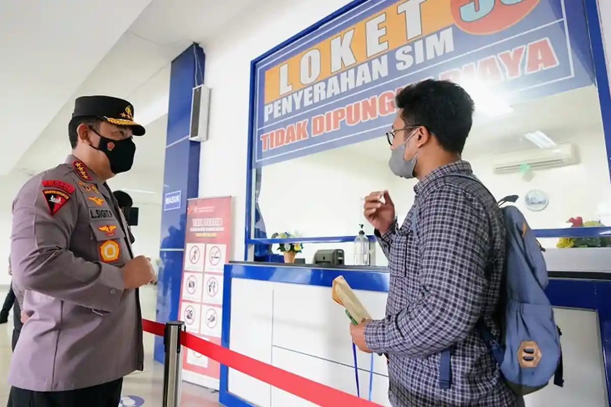 Kapolri Minta Ada Kebijakan Bagi Masyarakat yang Gagal Tes Ujian SIM Bisa Ulang Pada Hari yang Sama