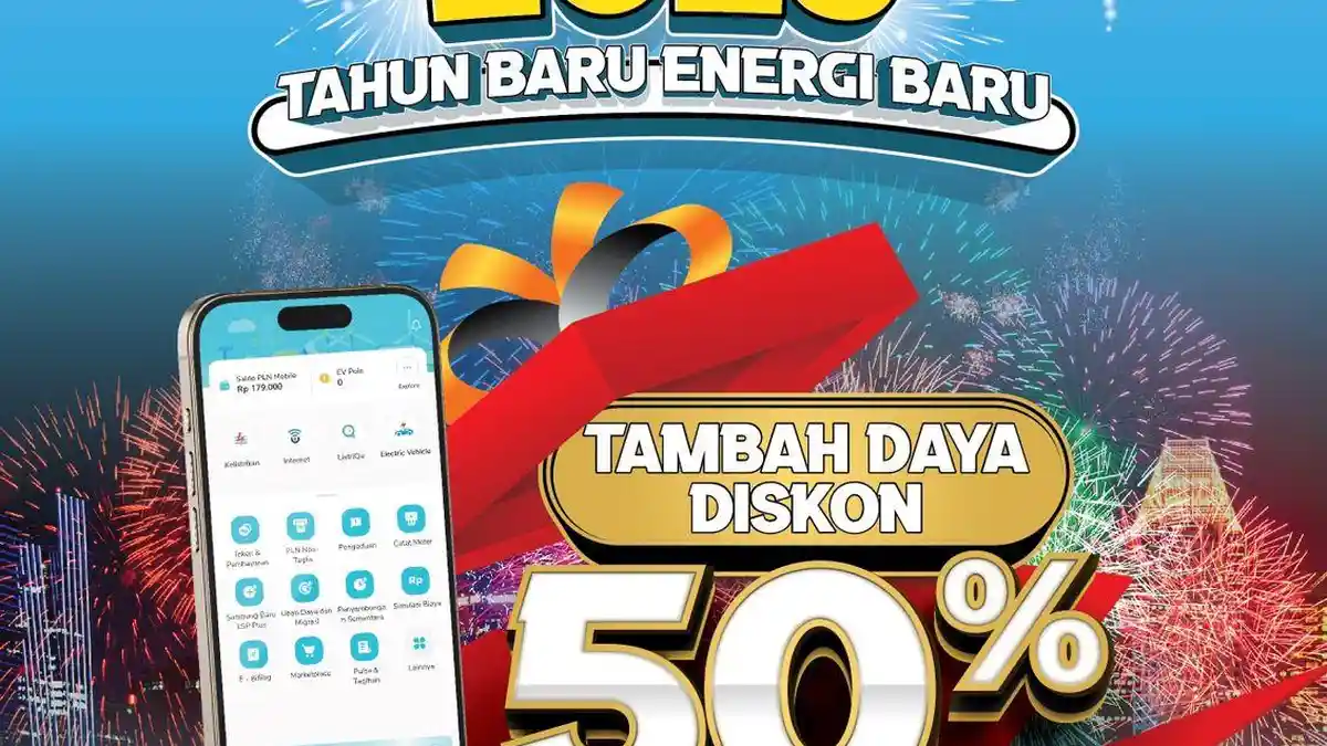 Gebyar Awal Tahun, PLN Gelar Program Promo Tambah Daya 50 Persen